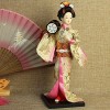 Poupée Geisha Japonaise Kimono Humanoïde Poupée Décoration Maison Cadeau Restaurant Cuisine Décoration Couleur : J 