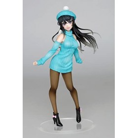 NATSYSTEMS Chiffre danime -Sakurajima Mai- Robe en Tricot Ver. Jolie poupée Modèle Décor Personnage Comique Collection de St