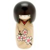 Usaburo Poupée Japonaise Kokeshi Kimiko Marron