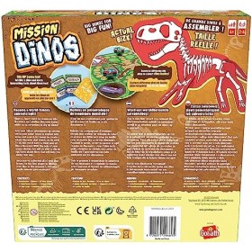 Mission Dinos - Jeu de Société Enfants - A Partir de 4 Ans - Jeu de Plateau Ludo-Educatif - Parcours Le Jeu Au Volant de Ton 