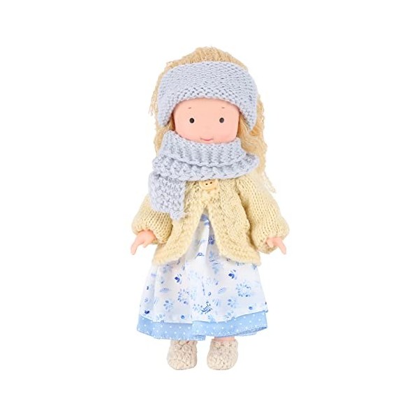 Surakey Poupée en Peluche pour Filles, poupée en Tissu Doux, poupée en Peluche, poupée endormie, poupée câline, Belle poupée 