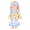 Surakey Poupée en Peluche pour Filles, poupée en Tissu Doux, poupée en Peluche, poupée endormie, poupée câline, Belle poupée 