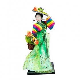 ibasenice Poupée Coréenne Coréenne Statue Poupées Natives Coréennes Poupées De Collection Coréennes Jouet Coréen Kabuki Poupé