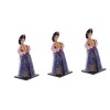 ibasenice Poupée Coréenne Coréenne Statue Poupées Natives Coréennes Poupées De Collection Coréennes Jouet Coréen Kabuki Poupé