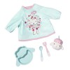 Zapf Creation Baby Annabell Lunch Time Toy Set for 43 cm Doll - Cute Sheep Theme - Easy for Small Hands, Creative Play Promot