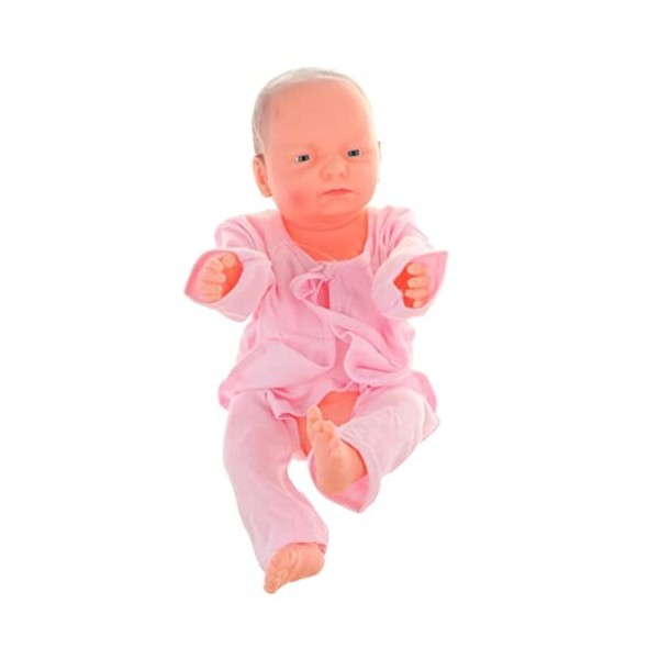 perfk Corps de Bébé en Vinyle Réaliste Anatomiquement Correct Bébé Garçon Poupée 50,8 Cm Lesté