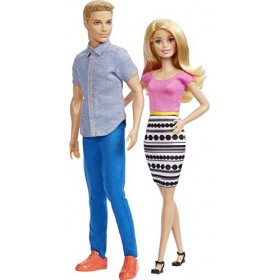 Barbie Et Ken, Coffret 2 Poupées, Jouet Pour enfant, Dlh76 Exclusivité sur Amazon