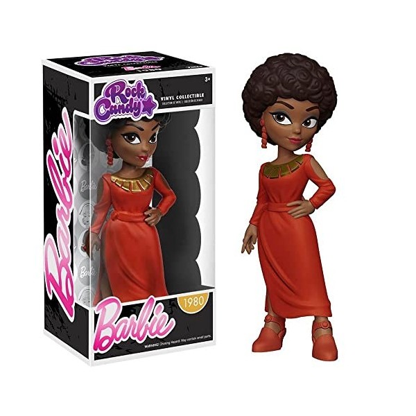 Funko - Figurine Rock Candy Barbie 1980 Afro, 9095