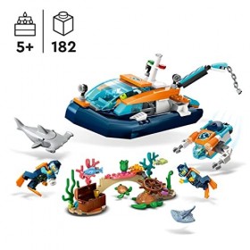 LEGO 60377 - Bateau Exploration sous-Marine City