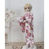 TPMOCS Vêtements de poupées BJD 1/3 1/4 1/6 Kimono pour poupées BJD 30cm 45cm 60cm Color : R, Size : 1/6 