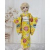 TPMOCS Vêtements de poupées BJD 1/3 1/4 1/6 Kimono pour poupées BJD 30cm 45cm 60cm Color : P, Size : 1/6 