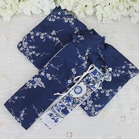 TPMOCS Vêtements de poupées BJD 1/3 1/4 1/6 Kimono pour poupées BJD 30cm 45cm 60cm Color : M, Size : 1/6 