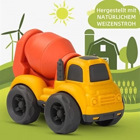 Cicili Petite Voiture 1 2 3 Ans, 2 Pièces Jouet Voiture Enfant, Jouet Voiture Bebe Voiture Friction Jeux Éducatifs Cadeau pou