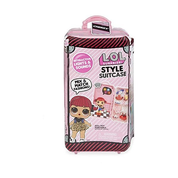 L.O.L. Surprise! 560425 L.O.L Style Valise Cherry Interactive Surprise