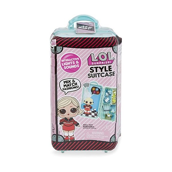 L.O.L. Surprise! 560425 L.O.L Style Valise Cherry Interactive Surprise