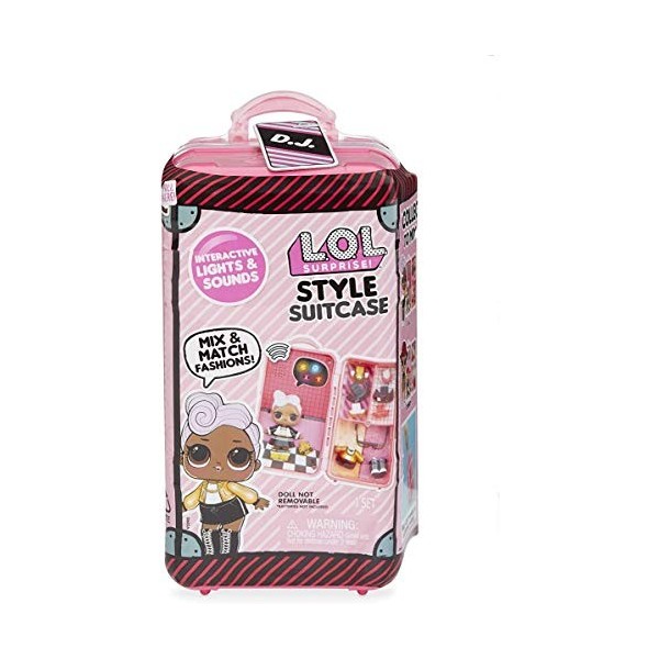 L.O.L. Surprise! 560425 L.O.L Style Valise Cherry Interactive Surprise