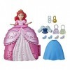 Disney Princess Princesse Styling Surprise Arielle Mini Jeu de poupée avec Robes et Accessoires, Jouets pour Filles à partir 