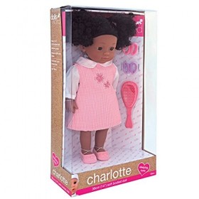 Dolls World Poupées Monde 8118&nbsp;Charlotte Noir poupée