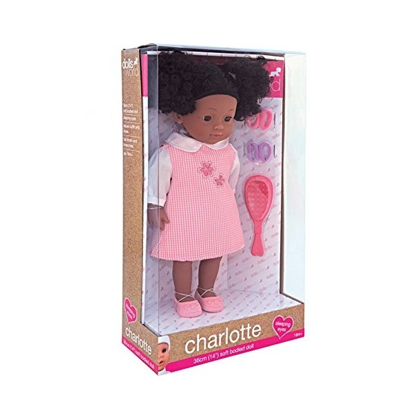 Dolls World Poupées Monde 8118 Charlotte Noir poupée