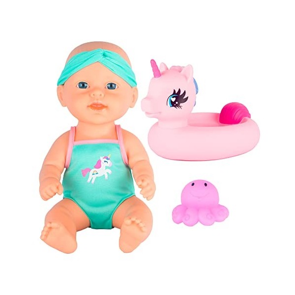 Dream Collection Poupées jumeaux avec accessoires de poupée – Poupées bébé – Corps souple en vinyle plein – Vêtements de poup