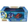 Pull and Speed Team Sonic Racing - Sonic Contre Shadow Twinpack