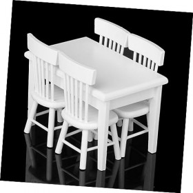 ibasenice 10 Pièces Chaise Jouet Kit Échelle Salle À Manger Meubles Paysage Décor Maison De Poupée pour La Décoration Modèle 