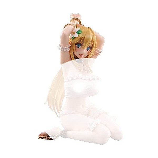 IMMANANT Anime Figure Fille Statue Ecchi Figure Toroware No Elf Figure Complète Jouet Amovible Vêtements Mignon Poupée Décor 