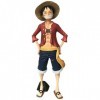 KAMFX Figurine dune Seule pièce Visage remplaçable Smiley Luffy Chiffre danime Figurine Dessin animé Statuette en PVC Jouet