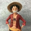 KAMFX Figurine dune Seule pièce Visage remplaçable Smiley Luffy Chiffre danime Figurine Dessin animé Statuette en PVC Jouet