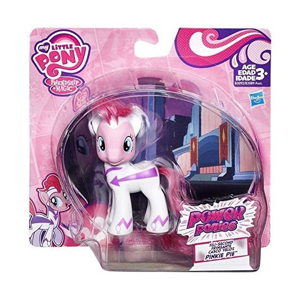 My Little Pony Friendship is Magic Power Ponies Fili Second Fringante Casco Veloz Pinkie Pie Exclusive Figure by Hasbro