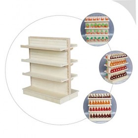 Totority 3 Pièces Étagères De Supermarché Mini Poupées Casiers À Vin en Bois Décor Boisé Décor en Bois Chariot À Thé 1 12 Déc