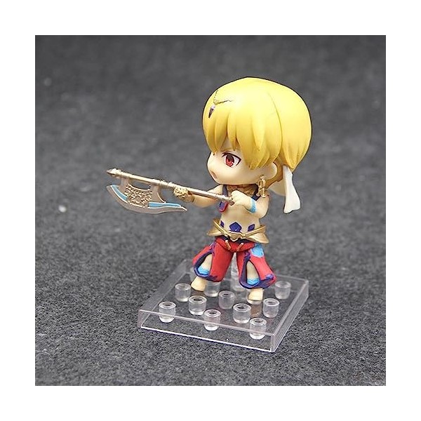 BRUGUI Statue de Personnage danime Version Q - Gilgamesh-C Flash-Doll Figurine daction complète en PVC Collection de Jouets