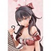 BOANUT Ecchi Figure Waifu Figure Anime Figure Statues Ecchi Figure Bunny Sarah Statue Animée Résille Cuisse Haute Bas Modèle 