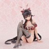 BOANUT Ecchi Figure Waifu Figure Anime Figure Statues Ecchi Figure Bunny Sarah Statue Animée Résille Cuisse Haute Bas Modèle 