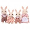 Sylvanian Families - 4108 - Set de Figurines - Famille Lapin Crème