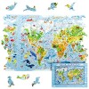 UNIDRAGON Original Puzzle en Bois - Bubblezz Renard, 30 pcs, 9.8 х 9.8 Pouces 25 х 25 cm , Cadeau Bebe Fille et Garçon, Jeux