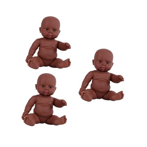 Toyvian 2 Pièces Jouets pour Enfants Jouets pour Bébés Bébé Poupée pour Filles Bébé Poupée Jouets Parent-Enfant Cadeau Nouvea