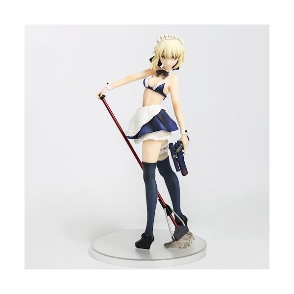 MKYOKO ECCHI Figure- Fate/Grand Order Saber Alter Maid Swimsuit Ver.- Statue dAnime/Corps Amovible/Adulte Jolie Fille/Modèle