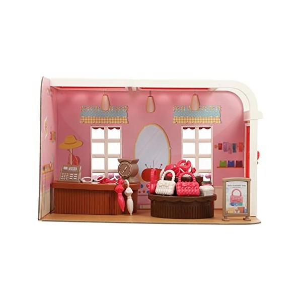 Toyvian 1 Jeu Jouets De Maison De Poupée Kits Miniatures Accessoires Kit Petite Maison Ornement Maison Miniature Planifier de