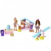 Barbie Chelsea Dog Party Mattel HJY88 Lot de 2 poupées avec Animaux de Compagnie et Accessoires, Jouet + 3 Ans