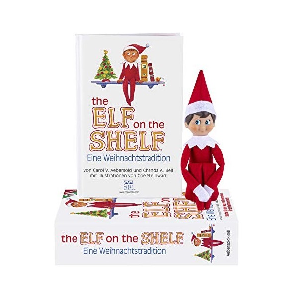 The Elf on the Shelf Poupée de Noël, EOTBOYLGER, Rouge