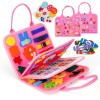 Idee Cadeau bébé 1 2 Ans Fille: Jeu Educatif pour Enfants 1-2-3 Ans Jouet Busy Board éveil Montessori Enfant 3 4 Ans Livre Ac