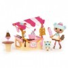 Mini Lalaloopsy – Coffret Scoops Serves Ice Cream – Scoops Waffle Cone – Mini Poupée 7,5cm Import 