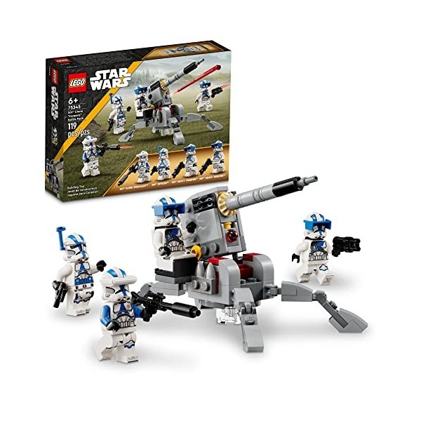 Lego Star Wars 501st Clone Troopers Battle Pack 75345 Ensemble de Jouets