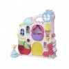 Coffret château des Mini Princesses 50 x 3,5 x 30 cmv + 1 poupée pour Disney - Set Jouets Fille + 1 Carte Offerte