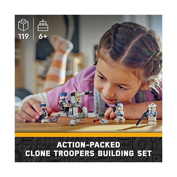 Lego Star Wars 501st Clone Troopers Battle Pack 75345 Ensemble de Jouets