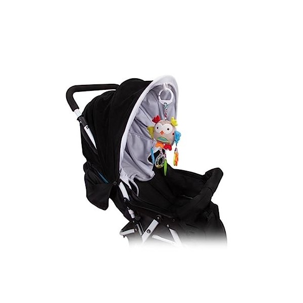 Toyvian 3 Pièces Jouets pour Bébés Peluches Jouet Bebe Animaux Suspendus Cloche Lit Apaiser Les Poupées Jouets Pacifiés Pende