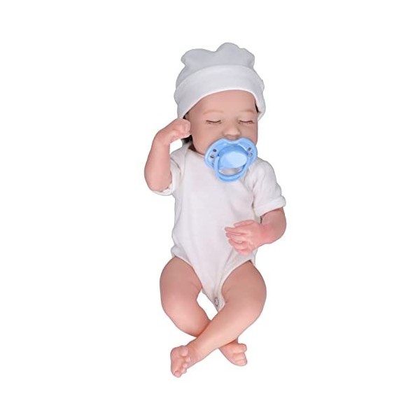 Poupée bébé Fille, Poupée bébé nouveau-né Fille de Simulation en Silicone Réaliste de 12 Pouces pour la Fête pour Collectionn