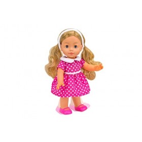 Globo Baby Ilaria - Poupée de Marche avec Fonctions interactives - Bébé Jouets