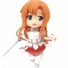 Version Q de la poupée Yuuki Asuna, un personnage féminin de Sword Art Online, ce produit mesure 3,9 pouces de hauteur Fabriq